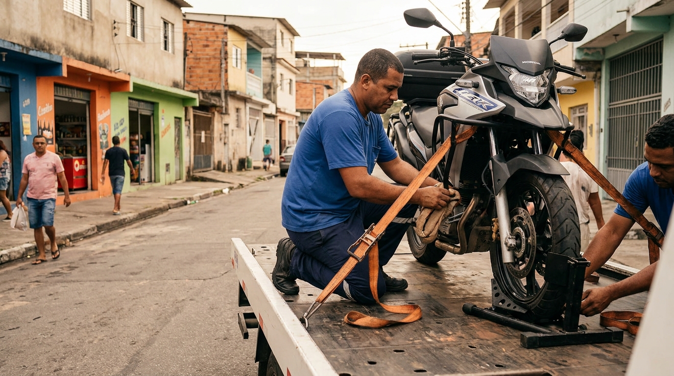Guincho para Moto perto de mim em Vitória‑ES